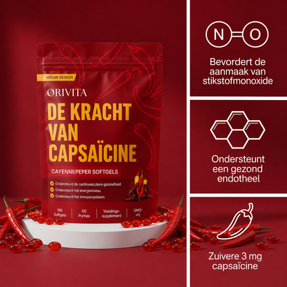 ORIVITA™ DE KRACHT VAN CAPSAÏCINE