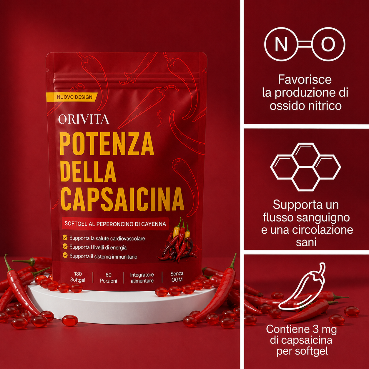 Orivita Potenza della Capsaicina