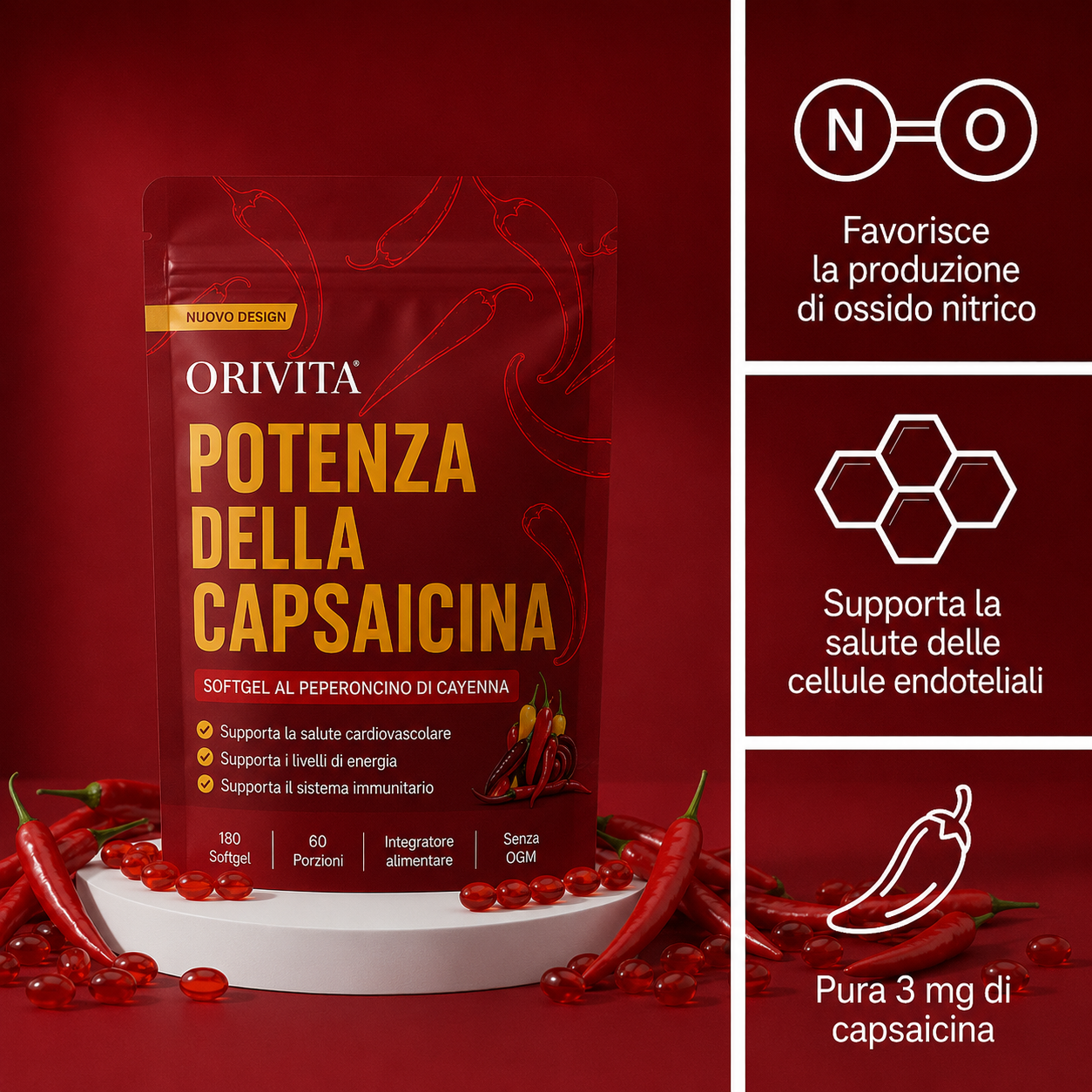 Orivita Potenza della Capsaicina