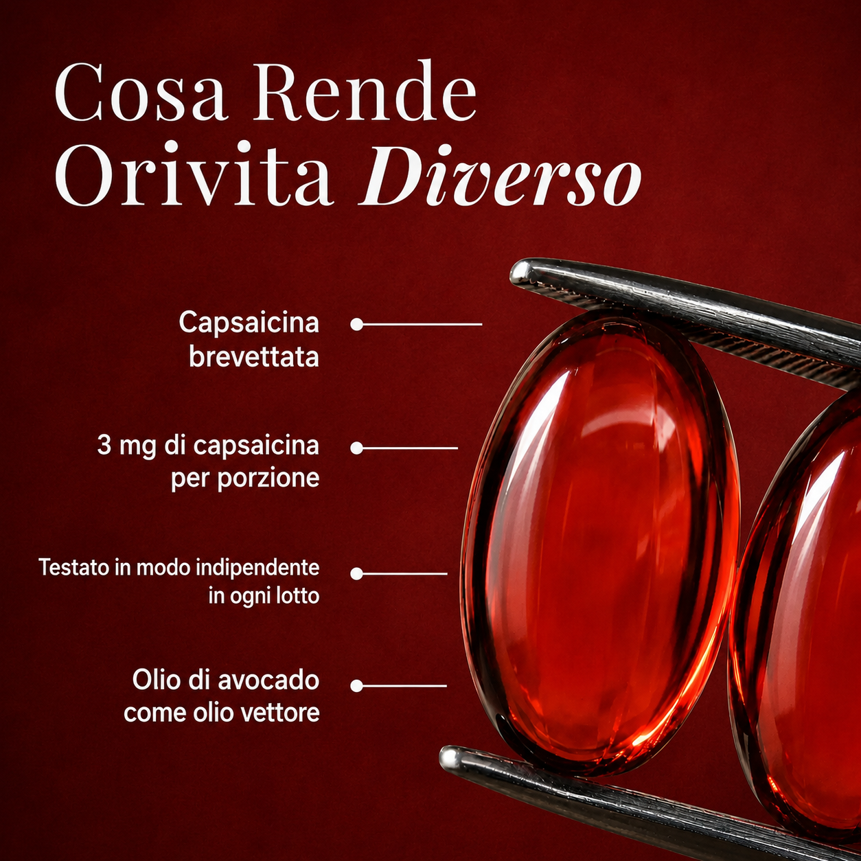 Orivita Potenza della Capsaicina