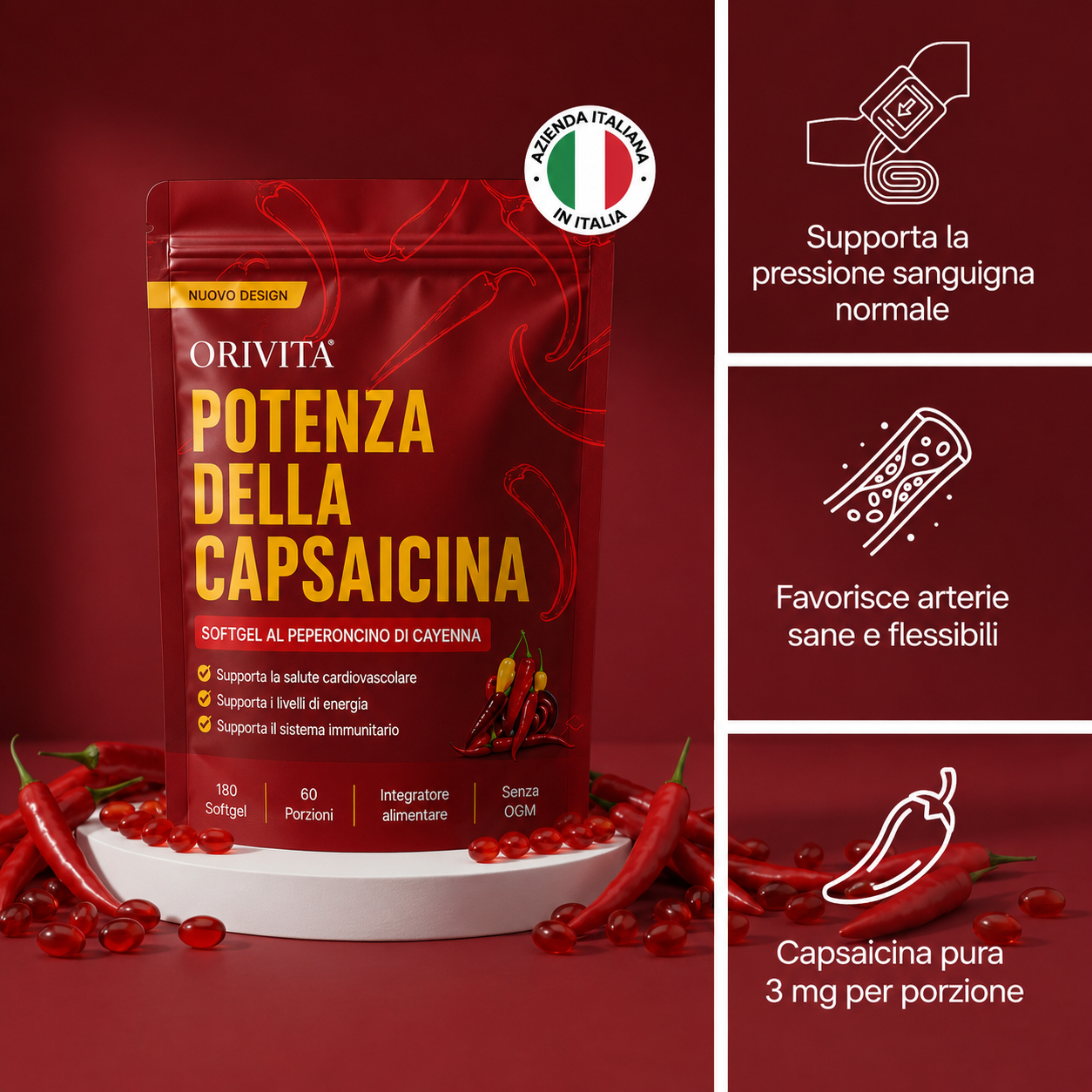 Orivita - Potenza della Capsaicina