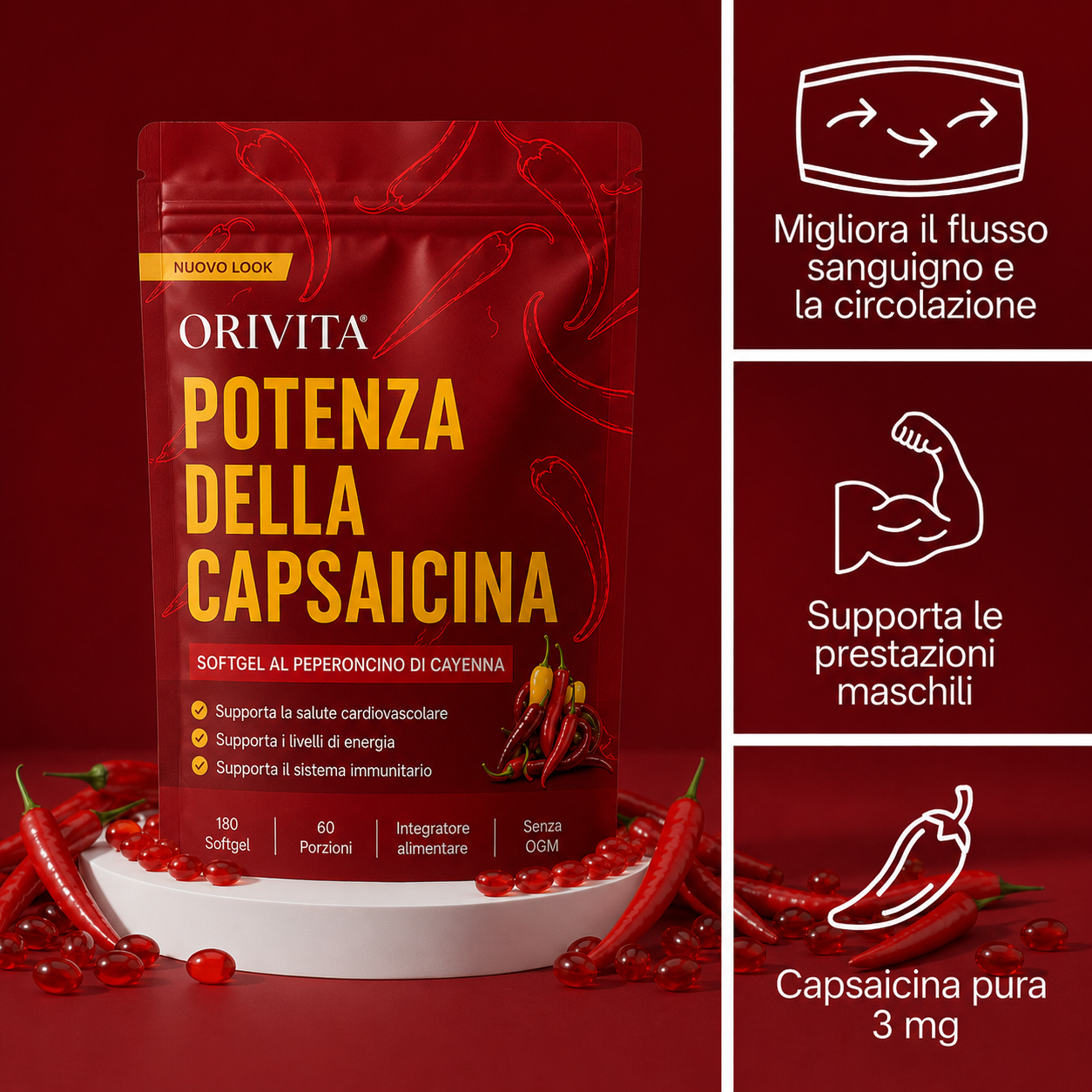 Orivita Potenza della Capsaicina