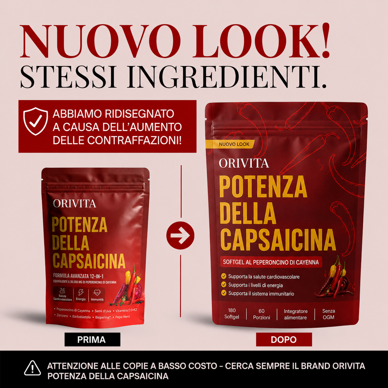 Orivita Potenza della Capsaicina